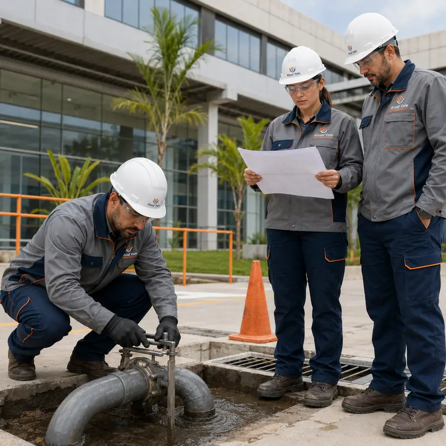 Adequação de infraestrutura hidráulica